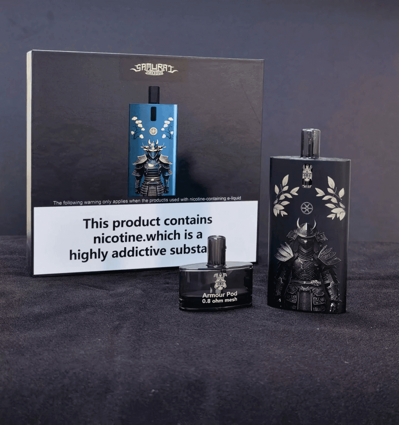 將軍SAMURAI Armour鎧甲電子煙主機空倉煙彈官網:圖片 6